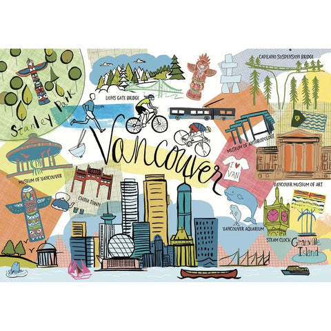 Puzzle - Vancouver - 1000 pièces