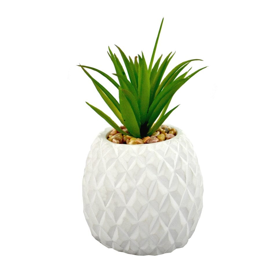 Décoration ananas en pot