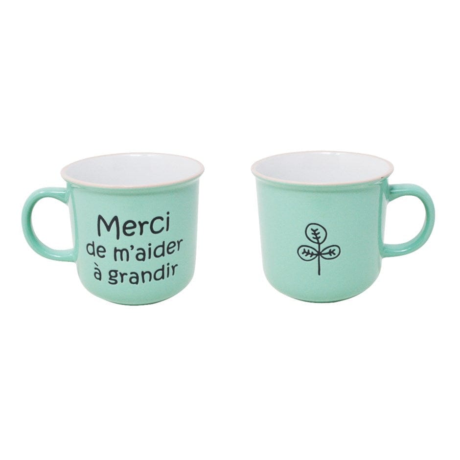 Tasse - Merci de m'aider à grandir