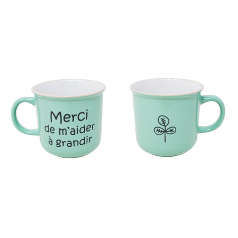 Tasse - Merci de m'aider à grandir