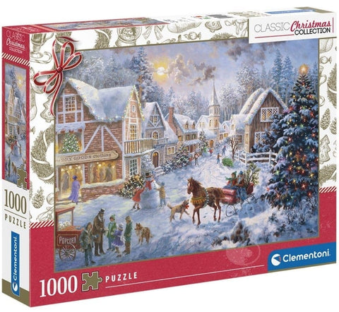 Puzzle - On se prépare pour Noël - 1000 pièces