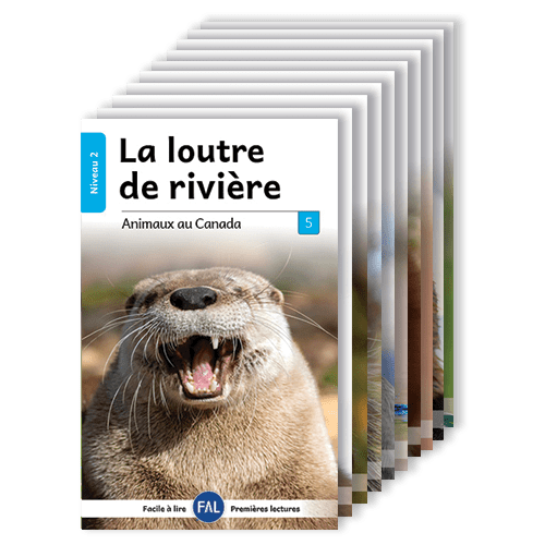 Ensemble Facile à lire - Les animaux au Canada - Niveau 2