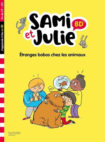 Sami et Julie BD - Étranges bobos chez les animaux
