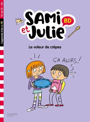 Sami et Julie BD - Le voleur de crêpes