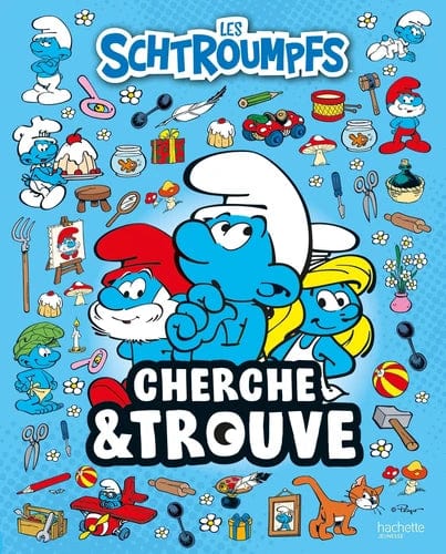 Cherche et trouve - Les Schtroumpfs