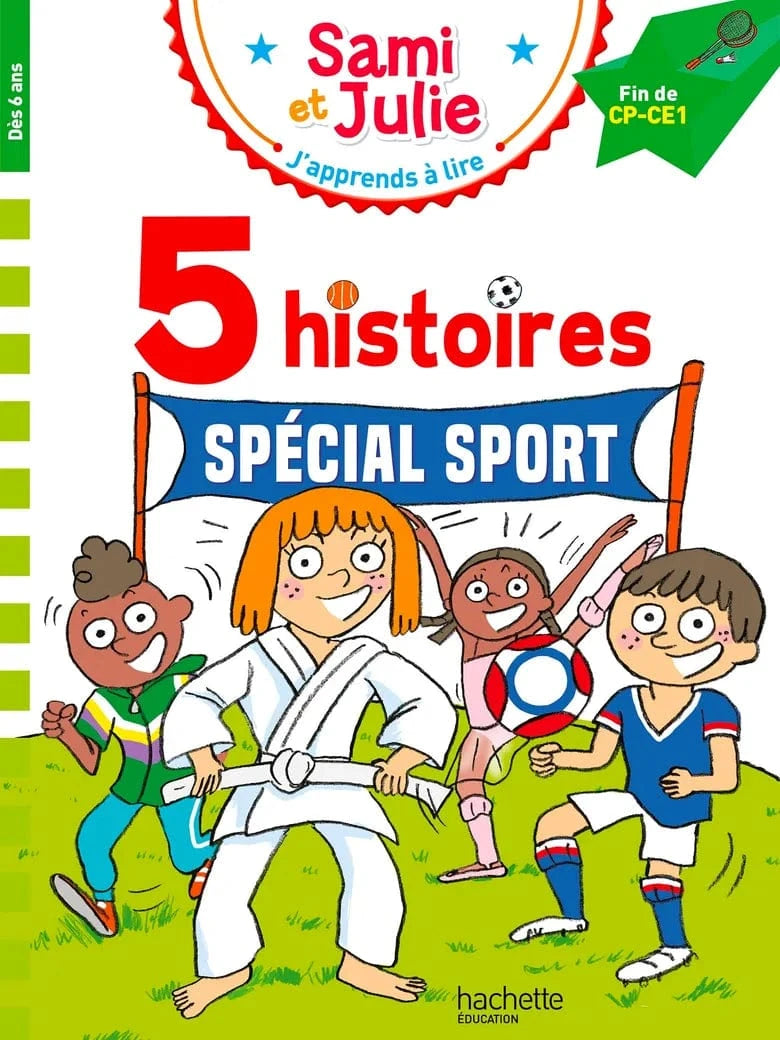 Sami et Julie - 5 histoires spécial sport