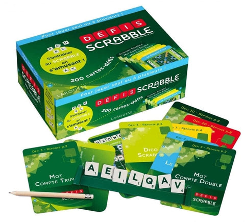 Défis Scrabble - s'entraîner au Scrabble en s'amusant !