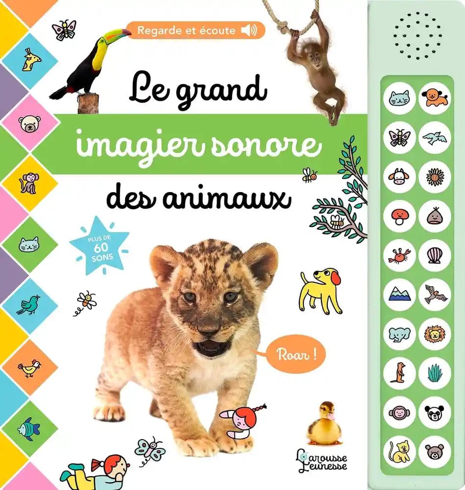 Livre sonore - Le grand imagier sonore des animaux