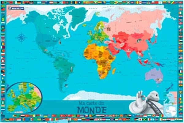 Ma carte du monde enfants