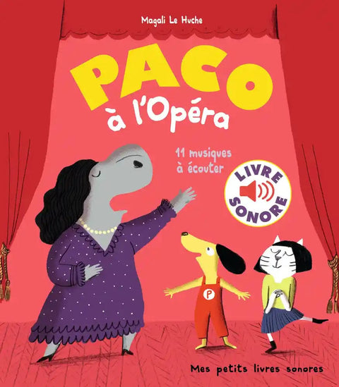 Livre sonore - Paco à l'opéra