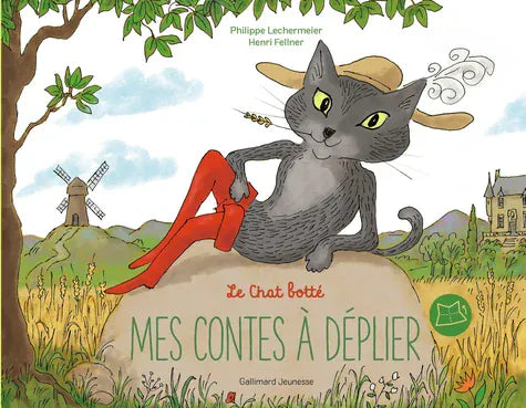Mes petits contes à déplier - Le chat botté