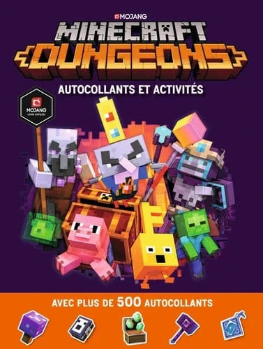 Minecraft Dungeons - Autocollants et activités