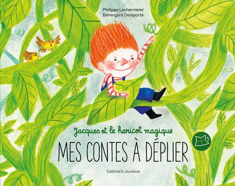 Mes petits contes à déplier - Jacques et le haricot magique