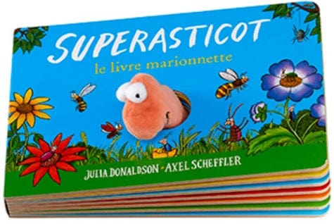 Le livre marionnette - Superasticot