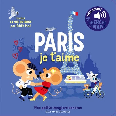 Livre sonore - Paris je t'aime