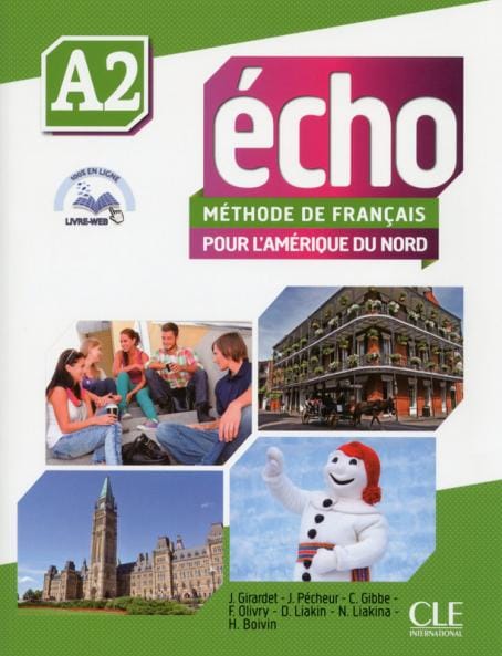Echo A2, méthode de français pour l'Amérique du Nord
