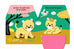 Cache-cache petit lion
