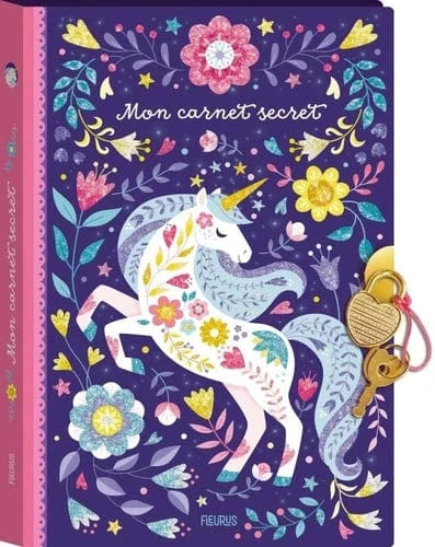Mon carnet secret licorne