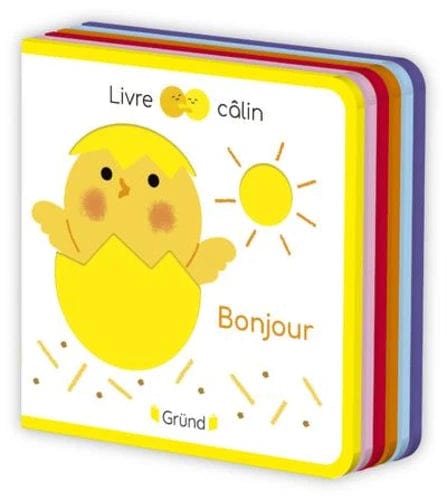 Livre câlin mini - Bonjour