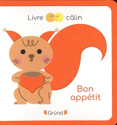 Livre câlin mini - Bon appetit