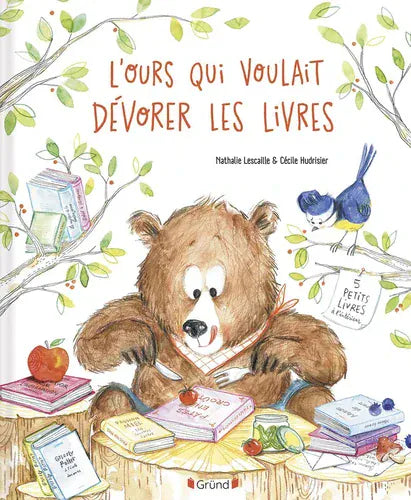 L'ours qui voulait dévorer des livres