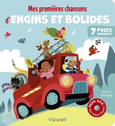 Mes premières chansons d'engins et bolides