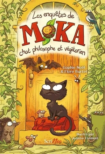Les enquêtes de Moka chat philosophe et végétarien