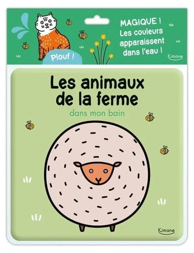 Les animaux de la ferme (livre bain)
