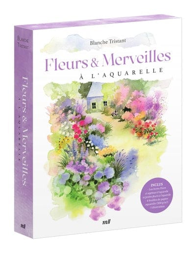 Merveilles fleuries à l'aquarelle