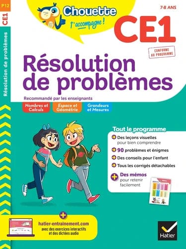 Chouette - Résolution de problèmes CE1 ( 2e année)