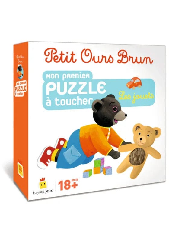 Petit ours brun - Mon premier puzzle à toucher