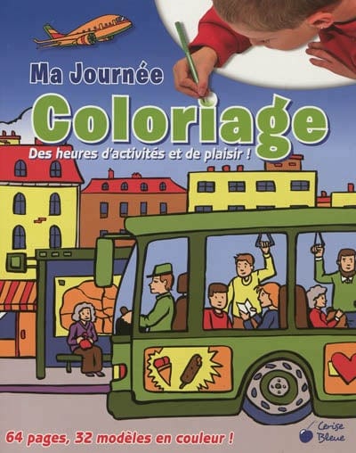 Ma journée - Coloriage