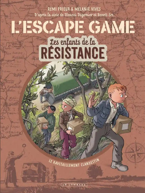 L'escape game Les enfants de la Résistance T02 - Le Ravitaillement clandestin