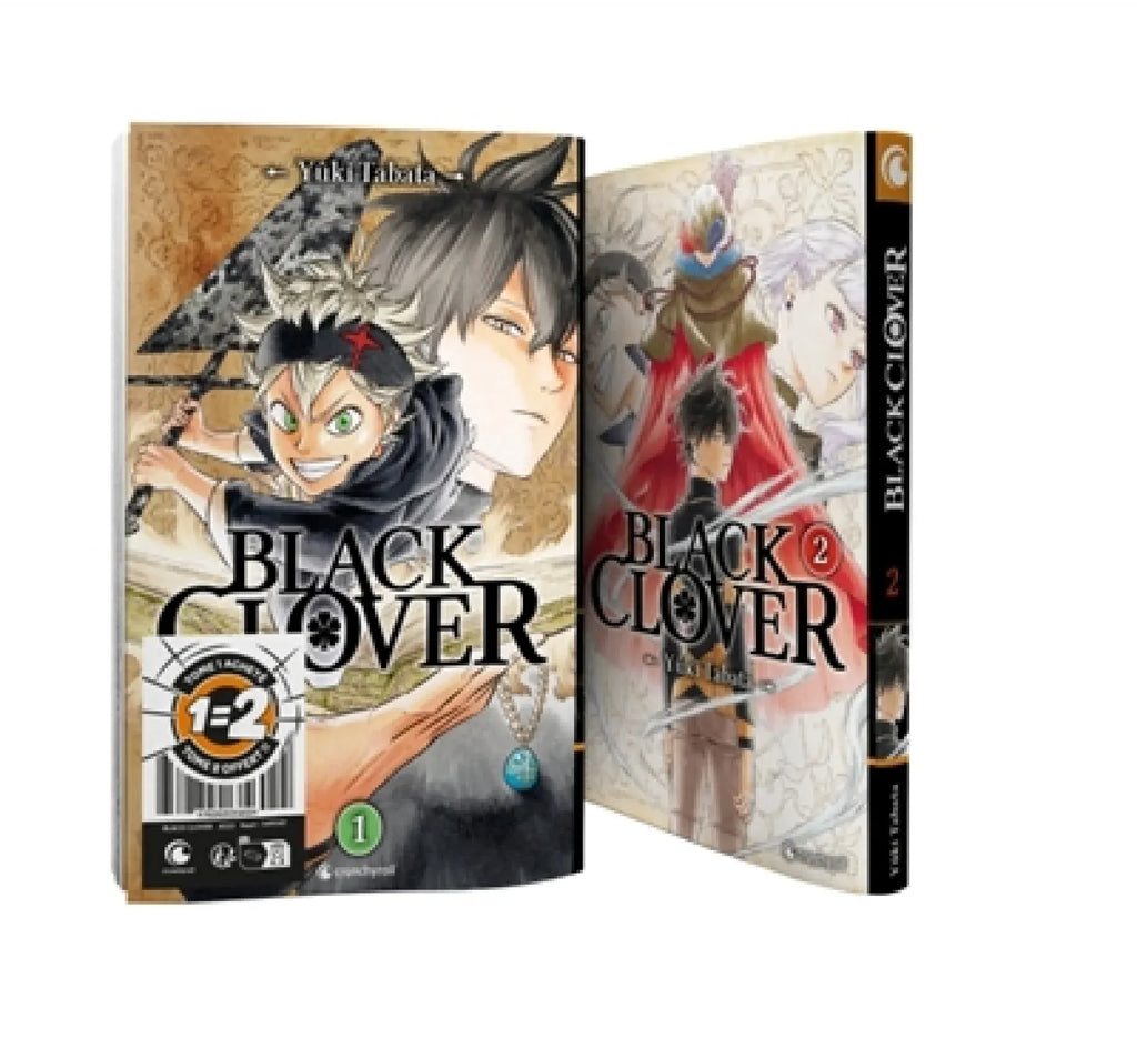 Black clover - Coffret T01 + T02 offert