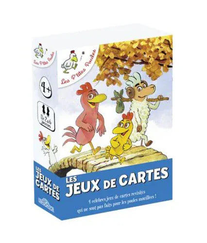 Les P'tites Poules : Les jeux de cartes