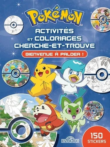 Pokémon - Activités et coloriages cherche et trouve - Bienvenue à Palder !