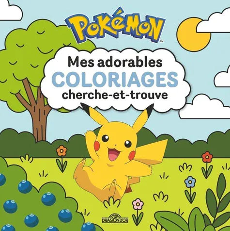 Pokémon - Mes adorables coloriages cherche et trouve