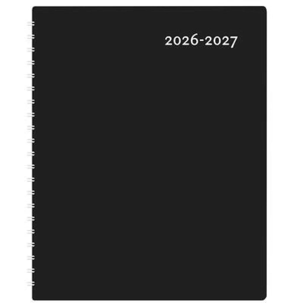 Agenda Maxi Noir Scolaire 2026-2027