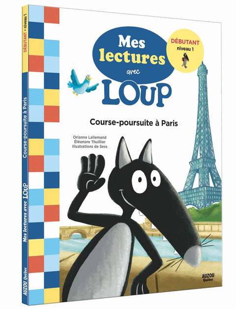 Mes lectures avec Loup - Course-poursuite à Paris