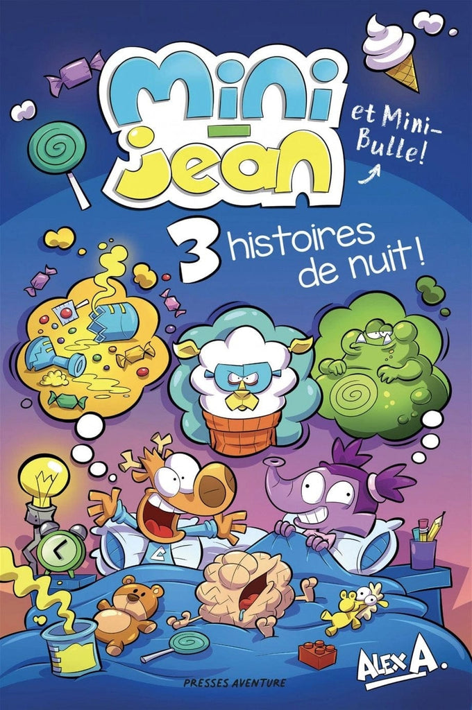 Mini-Jean et Mini-Bulle - 3 histoires de nuit !