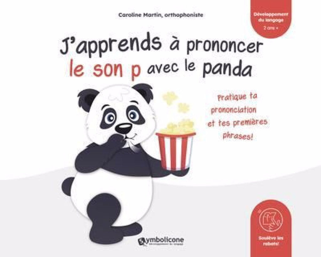 J'apprends à prononcer le son p avec le panda