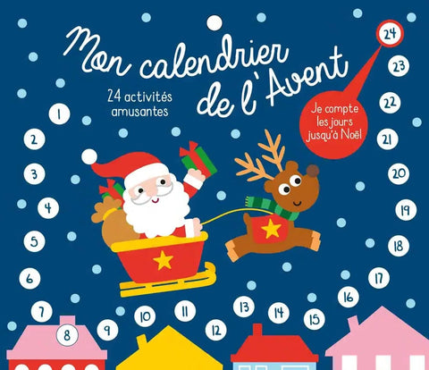 Mon calendrier de l'Avent - 24 activités amusantes