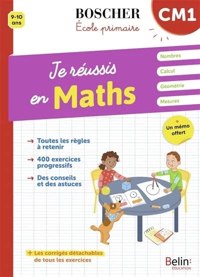 Je réussis en Maths - CM1