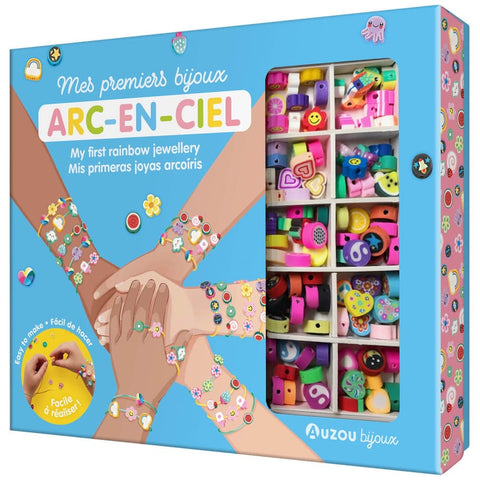 Coffret - Mes premiers bijoux arc-en-ciel