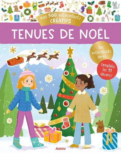 Mes 500 autocollants créatifs - Tenues de Noël