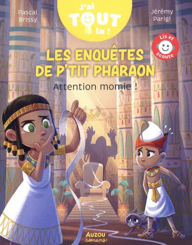 Les enquêtes de p'tit Pharaon T02 - Attention momie !