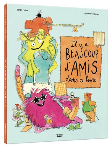 Il y a beaucoup d'amis dans ce livre