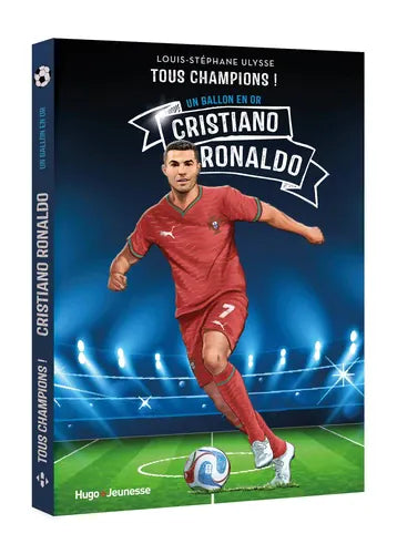 Tous champions ! Cristiano Ronaldo. Un ballon en or.
