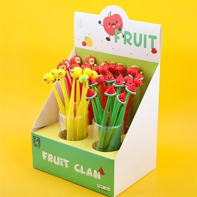 stylo gel fruit