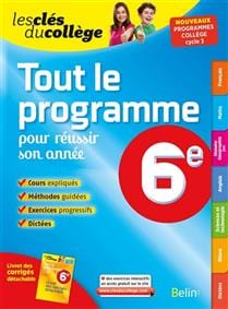 Tout le programme pour réussir son année, 6e